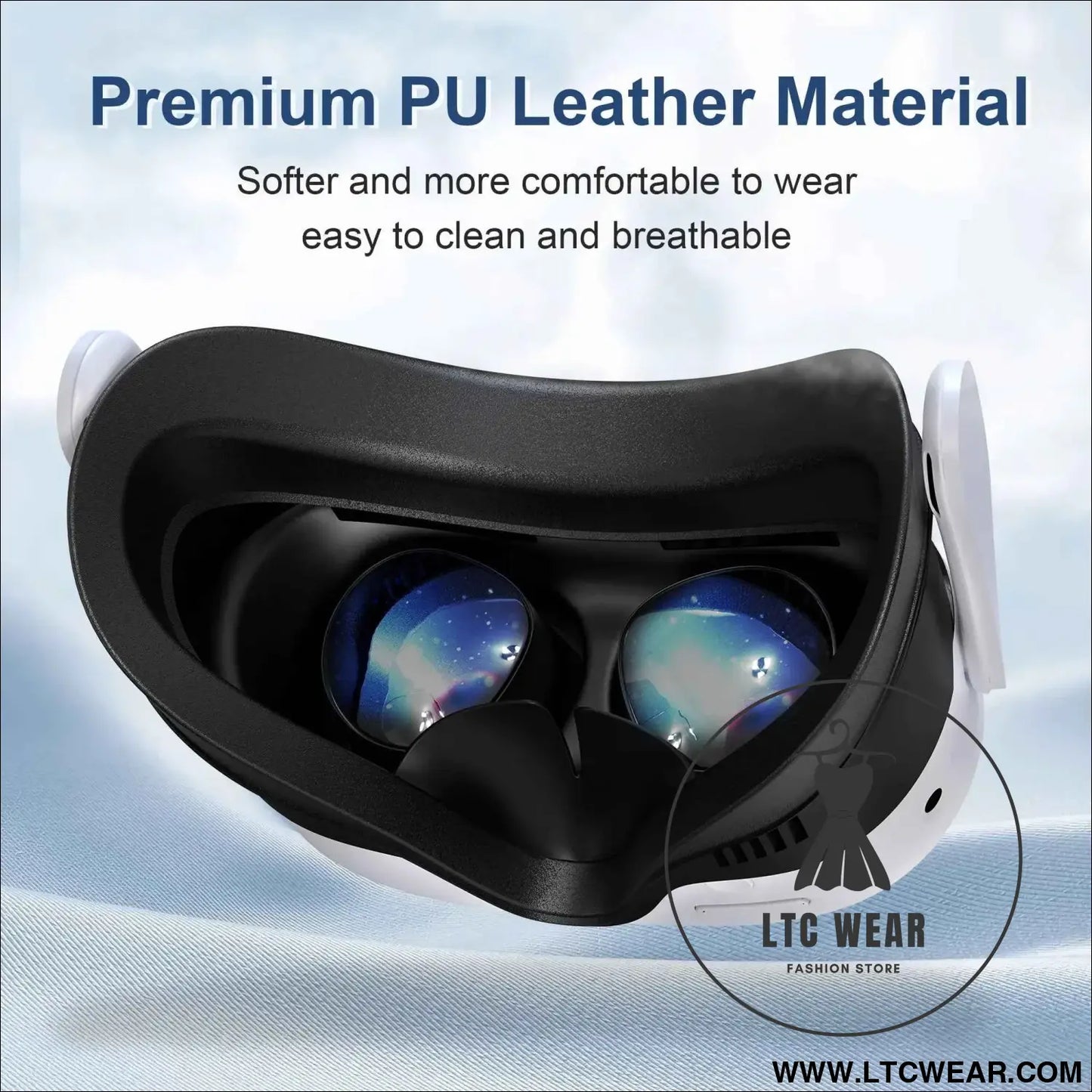 4-in-1 Cooling Face Mask Cover for Meta Quest 3S