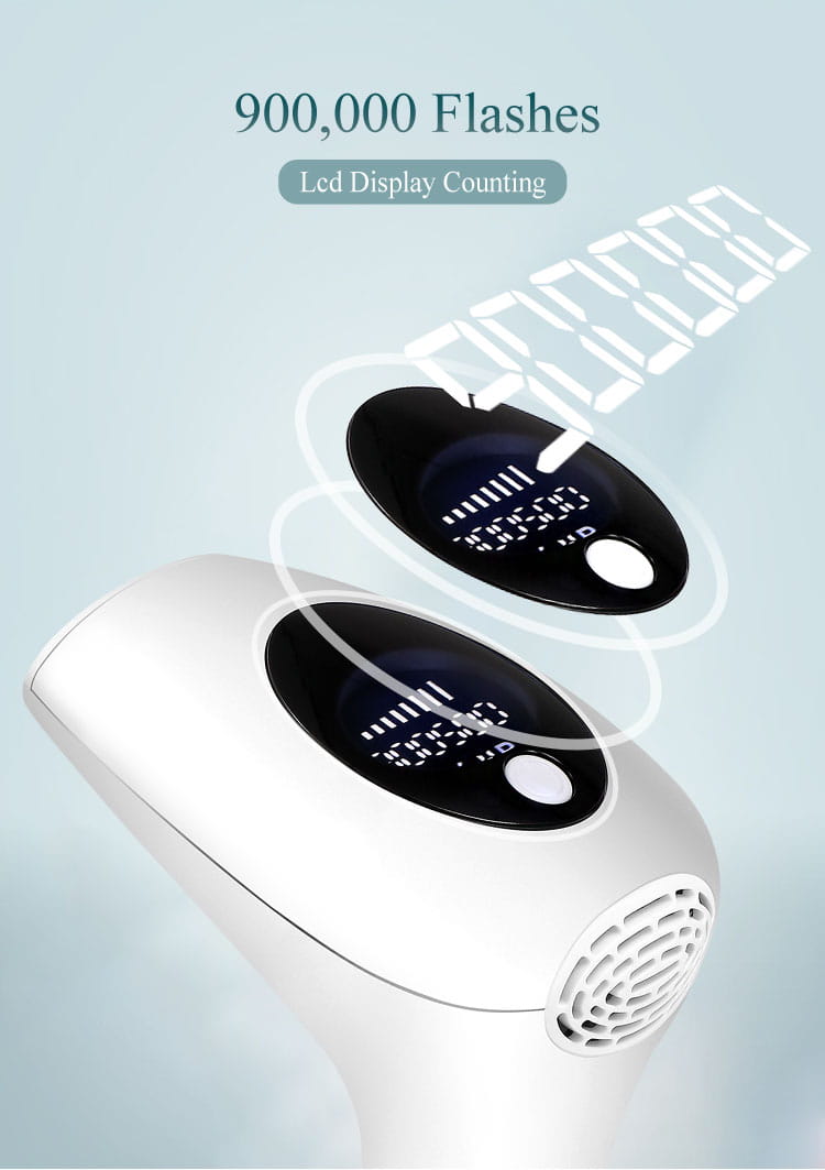 Laser hair removal instrument lip axillary private pubic hair shaver photon permanent household ice point hair removal