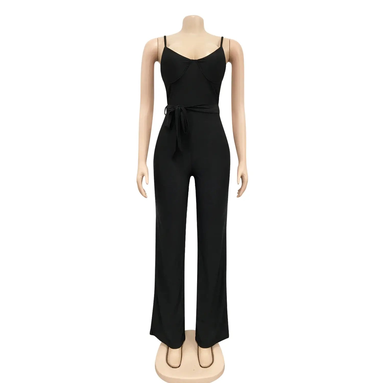 Fashionsexy jumpsuit straight leg pants casual elegant commute