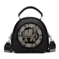 Women's Bag Multi-layer Large Capacity Vintage Shoulder Crossbody Bag Casual Commute Versatile Tote Bag