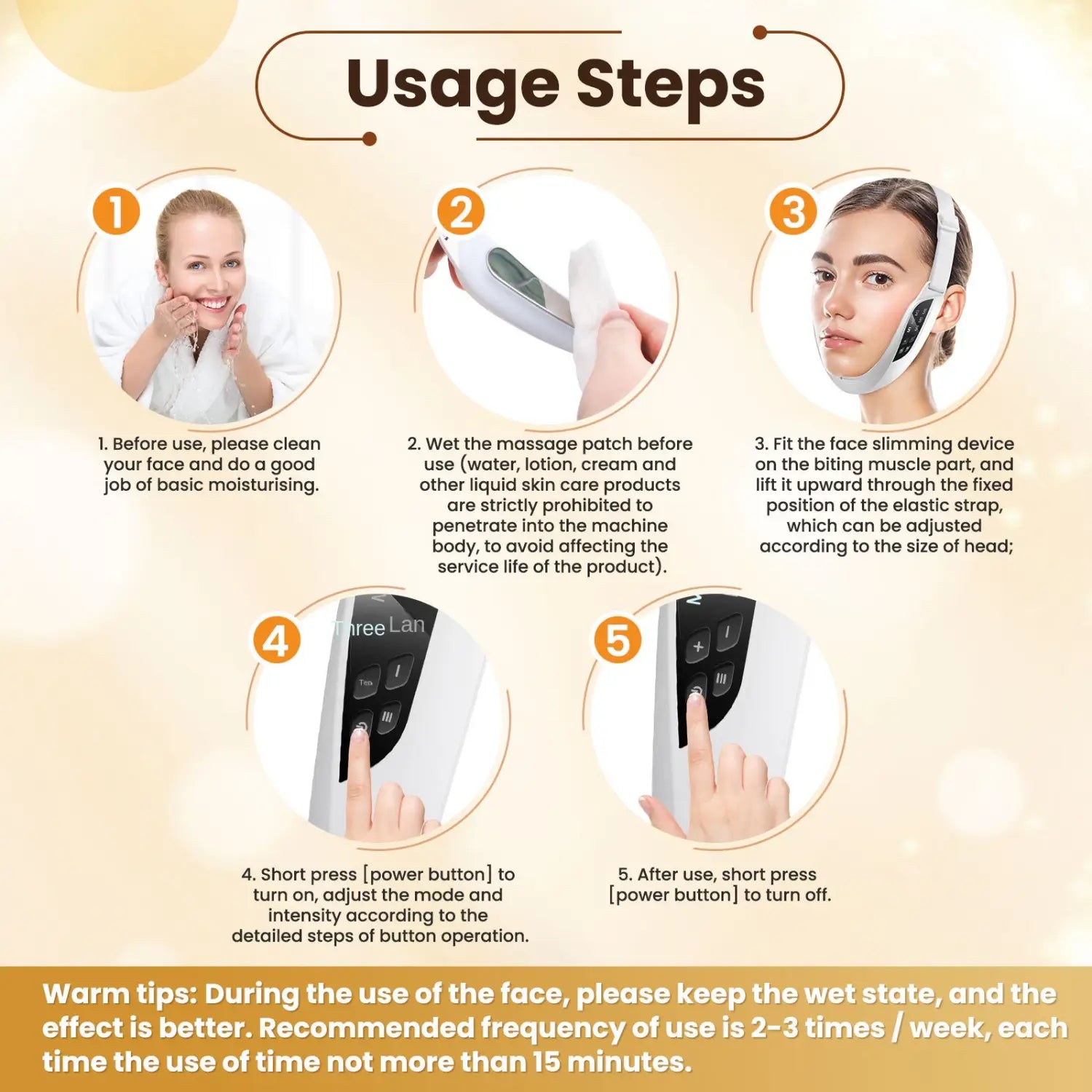V-Face Slimmer: Your Go-To Facial Massager!