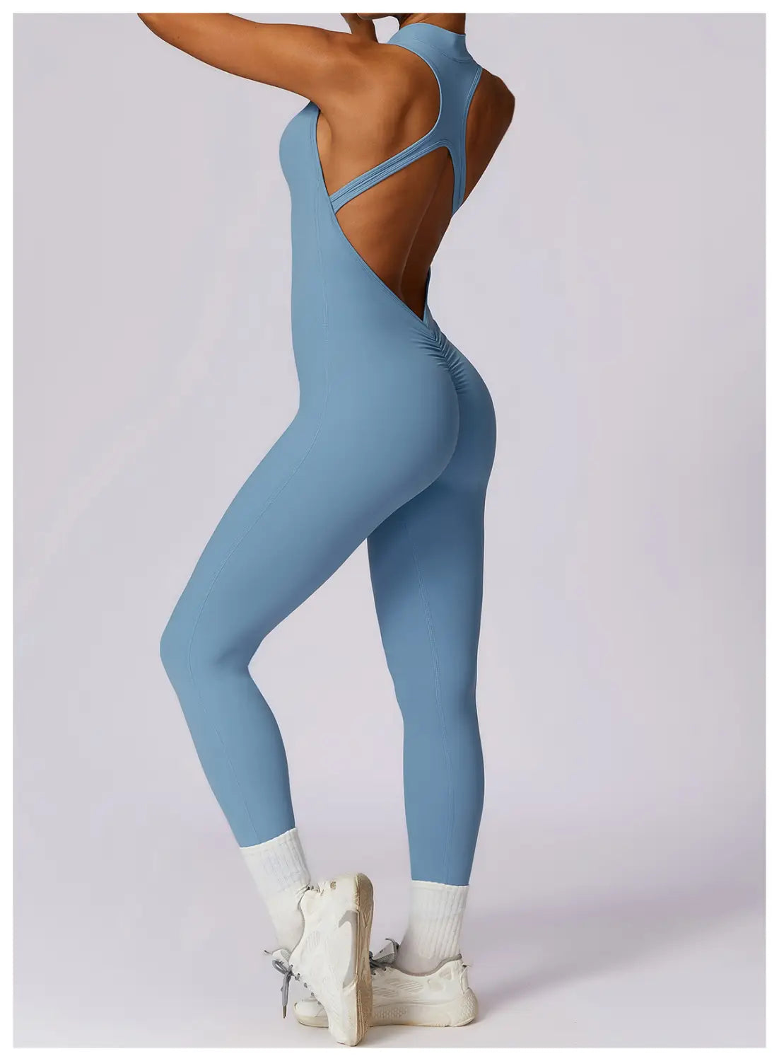 Elevate Your Workouts with Our Naked Yoga Jumpsuit