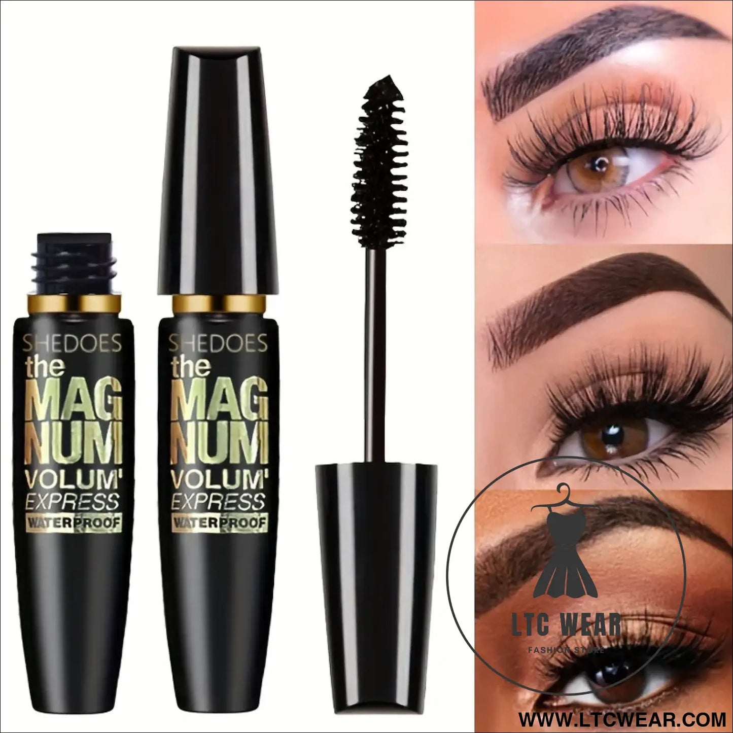 4D Black Mascara: Ultimate Thickening & Curling Power - L.T.C Wear Online Fashion Store
