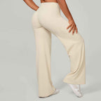Comfortable High-Waisted Straight Leg Yoga Pants for Women