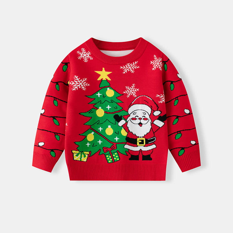 Cartoon elderly pullover baby base knitted sweater