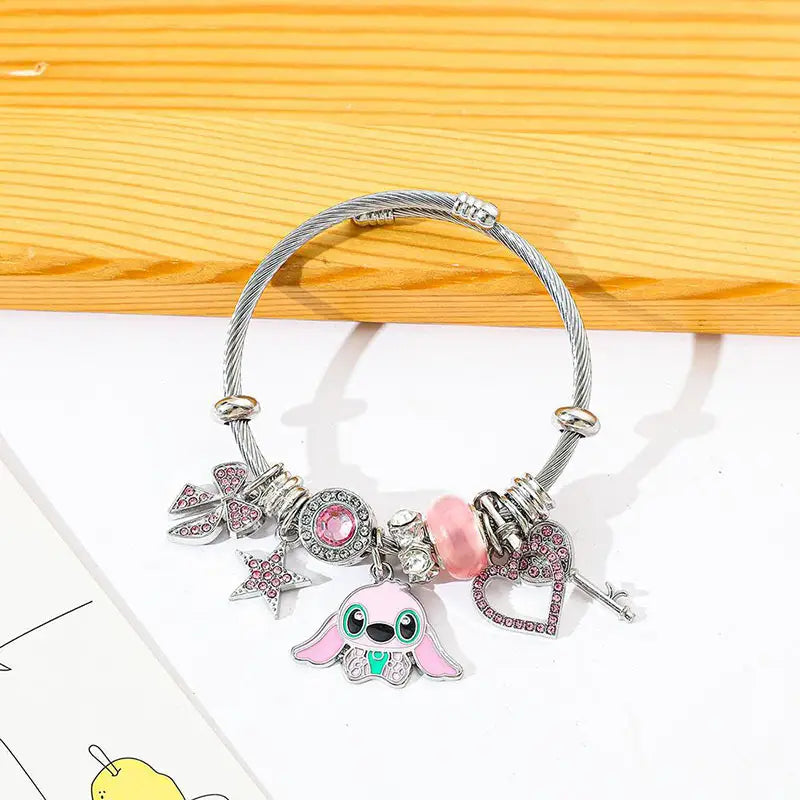 Stitch cartoon character bracelet wholesale