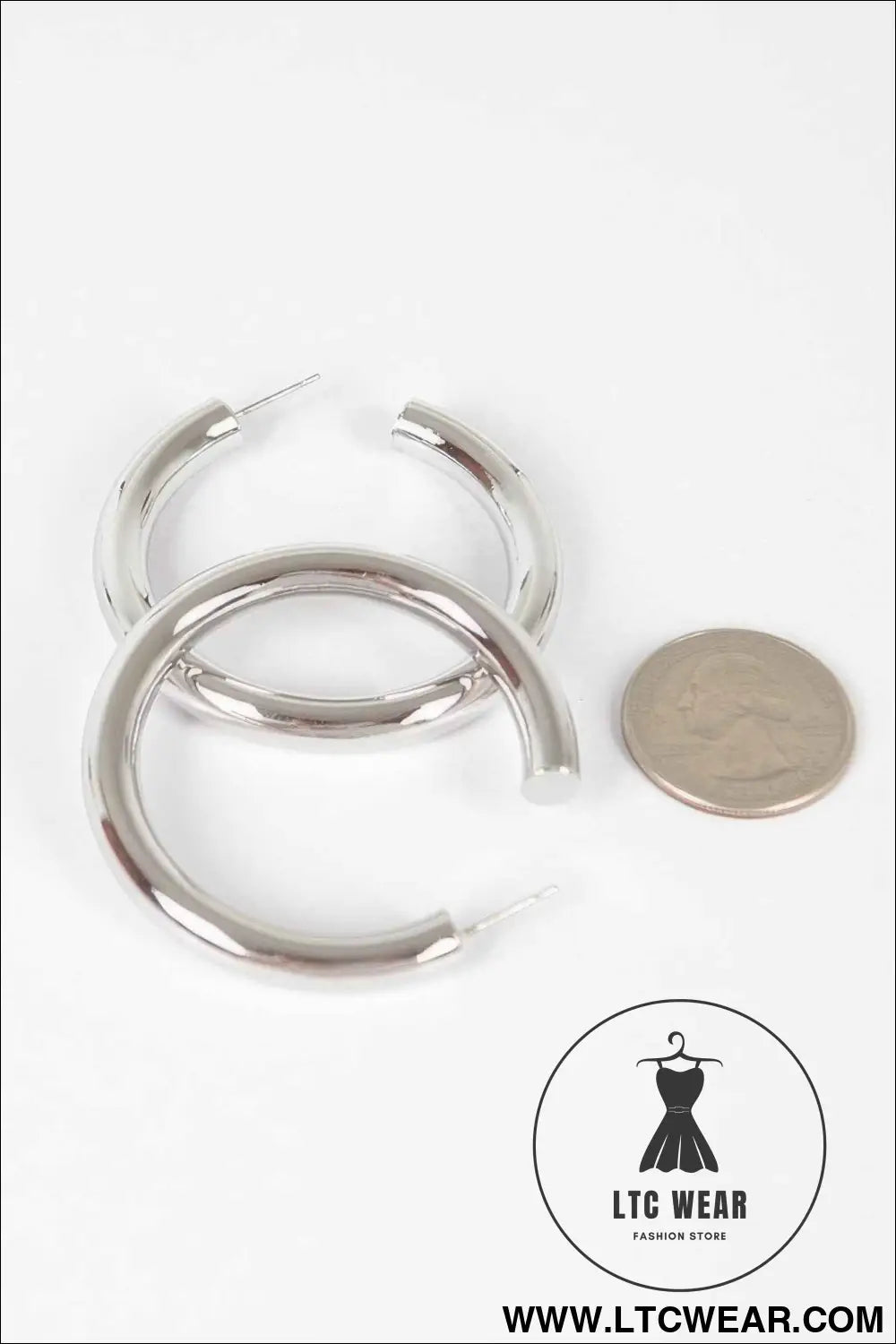 5cm Metal Pipe Earring