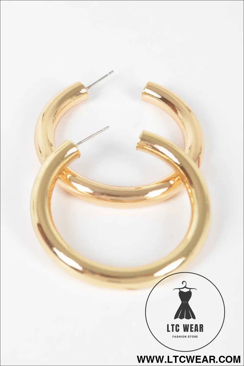 5cm Metal Pipe Earring