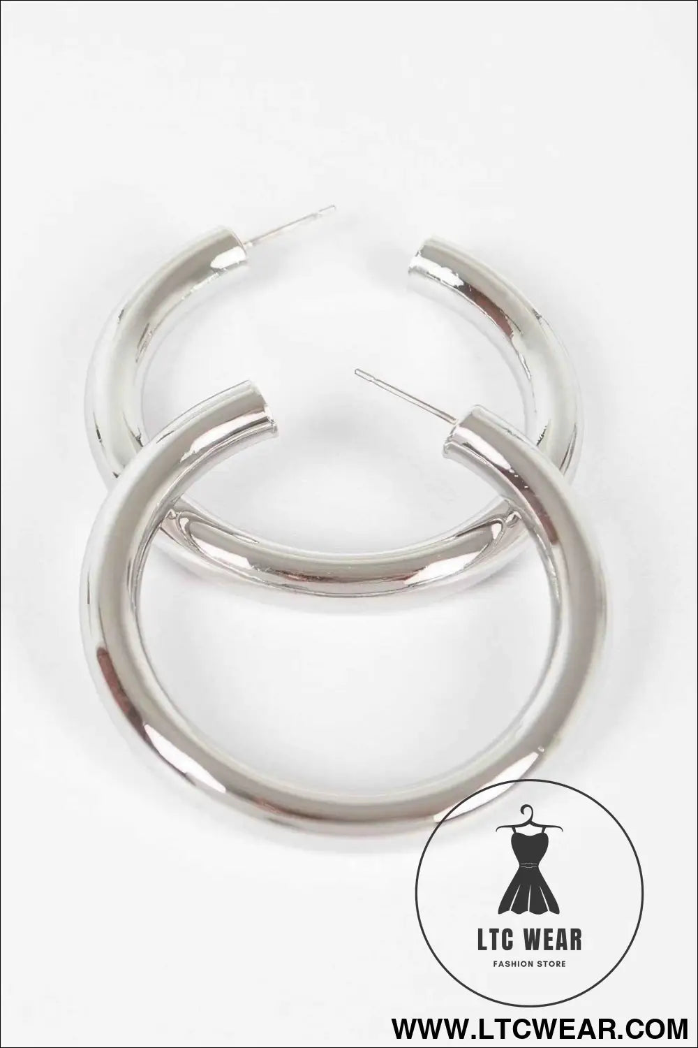5cm Metal Pipe Earring