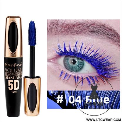 5D Waterproof Eye Black: Smudge-Proof & Curly Perfection - L.T.C Wear Online Fashion Store