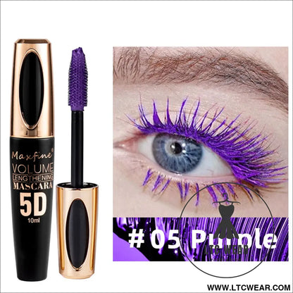 5D Waterproof Eye Black: Smudge-Proof & Curly Perfection - L.T.C Wear Online Fashion Store