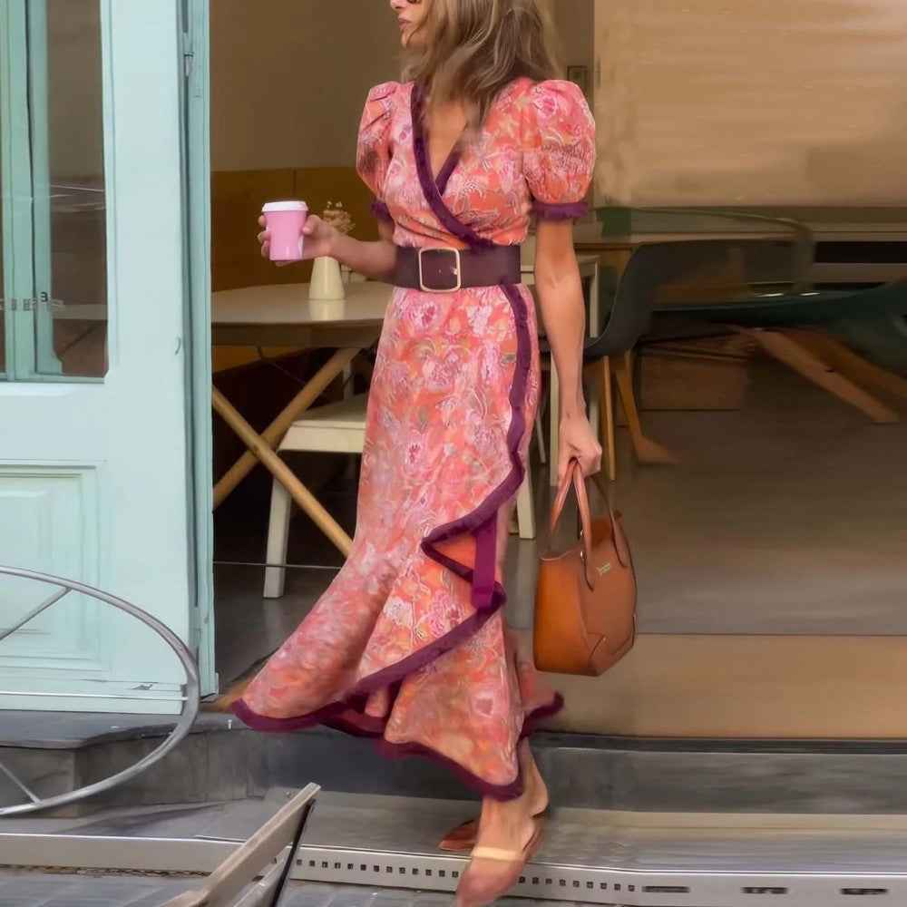 Bohemian Elegant Vacation Long Dress