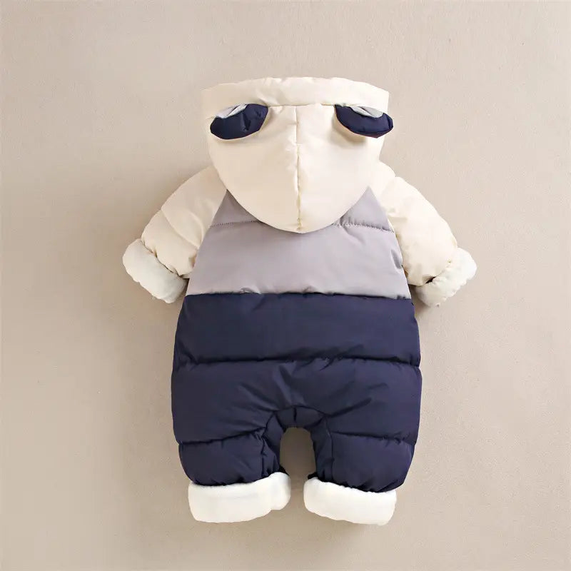 Baby down cotton jacket jumpsuit autumn and winter clothes khai clothes for men and women baby clothes for going