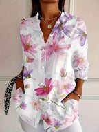 Chic SpringSummer Blouse Effortless Style for Women