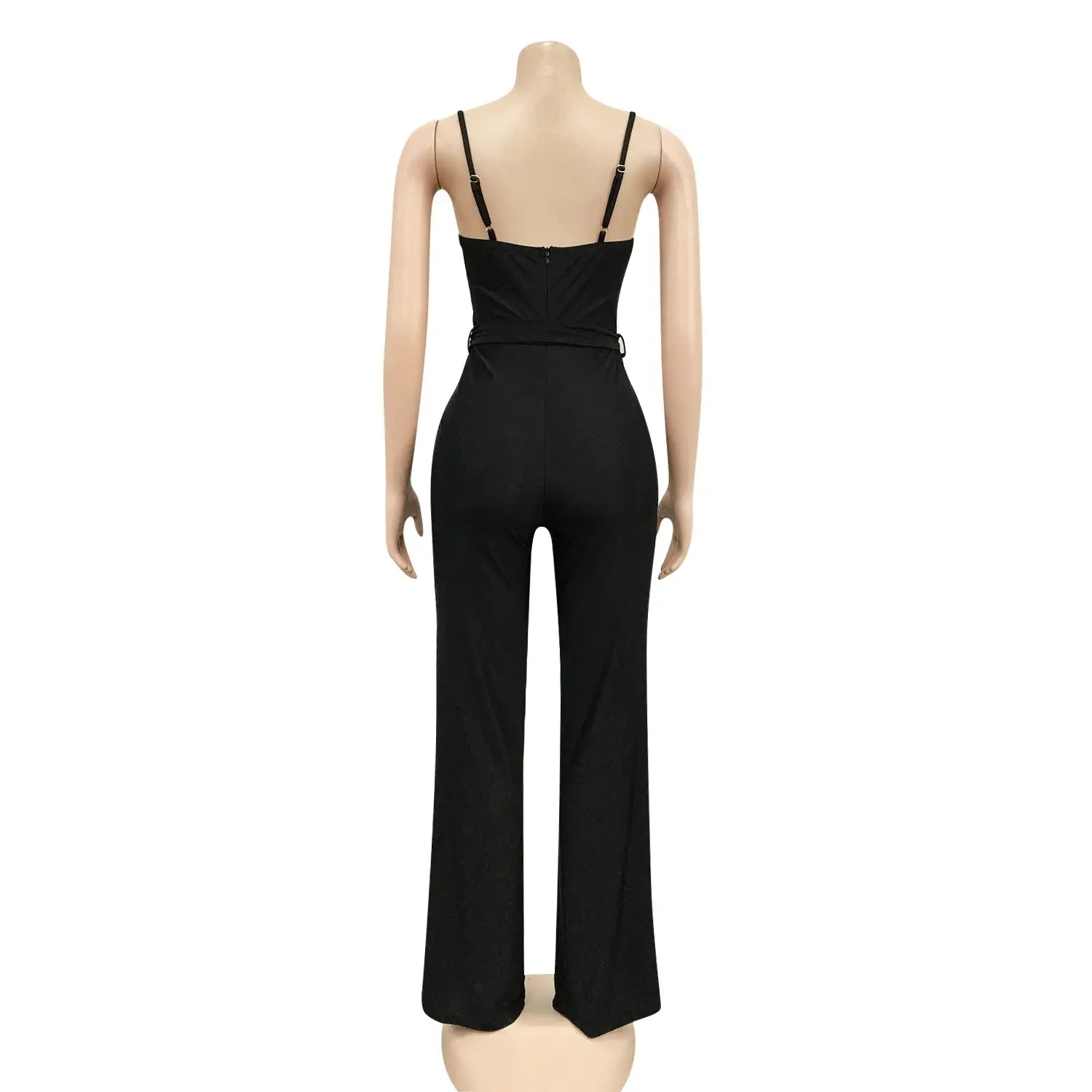 Fashionsexy jumpsuit straight leg pants casual elegant commute