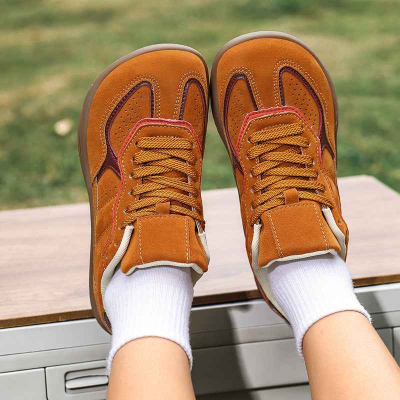 Fashionable Lightweight Wide-Toe Hiking Outdoor Sports Shoes for Couples, Casual Running Sneakers