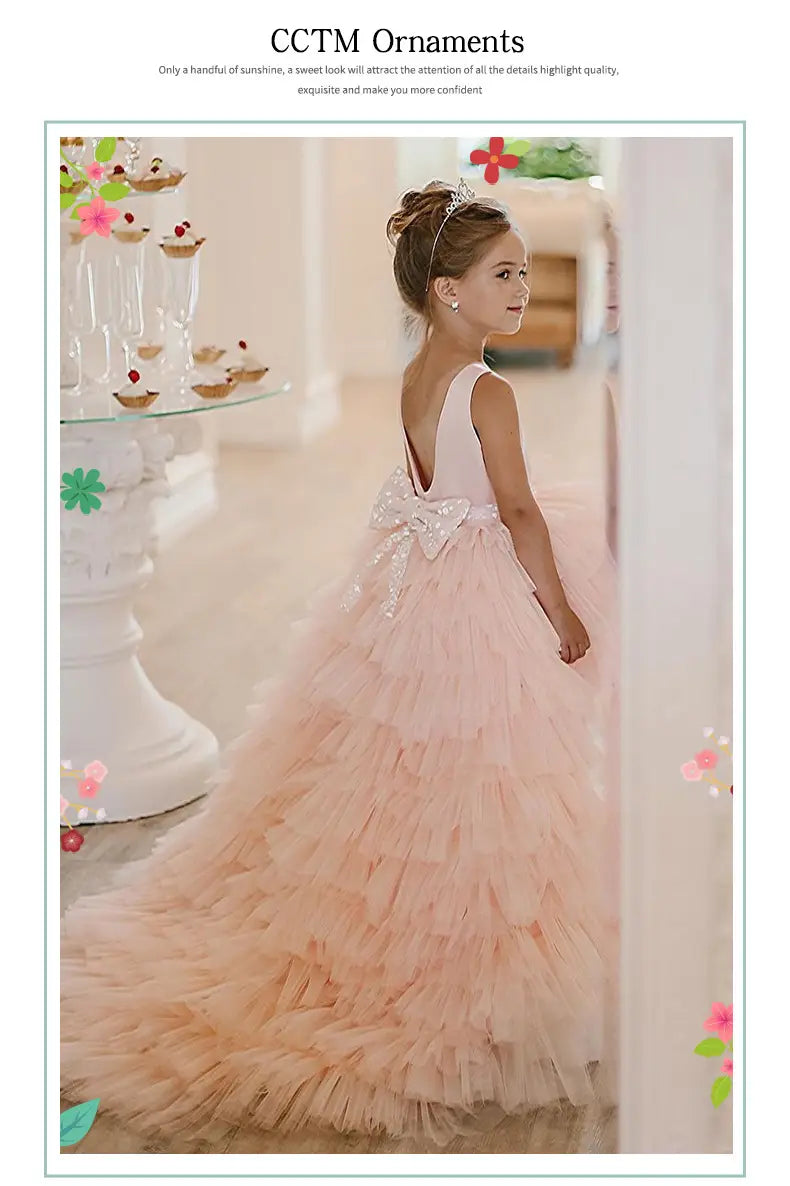 Children’s fluffy skirt sweet camisole princess skirt