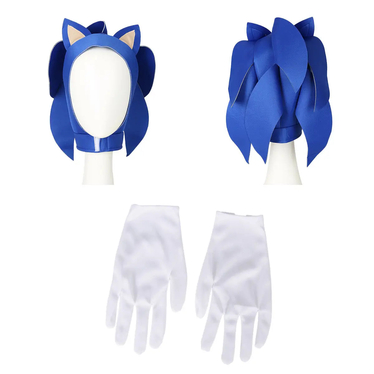 Halloween costume hedgehog blue sonic costume super sonic the hedgehog performance outfit