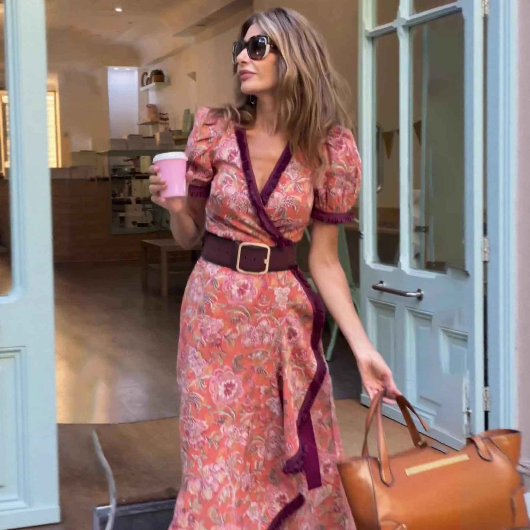 Bohemian Elegant Vacation Long Dress