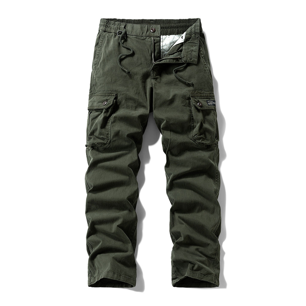 Leg Pants for Men Outdoor Loose Fit Hiking Tactical Trousers