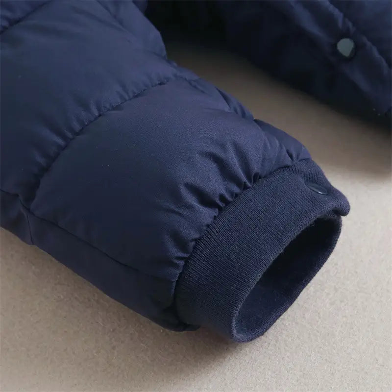 Baby down cotton jacket jumpsuit autumn and winter clothes khai clothes for men and women baby clothes for going