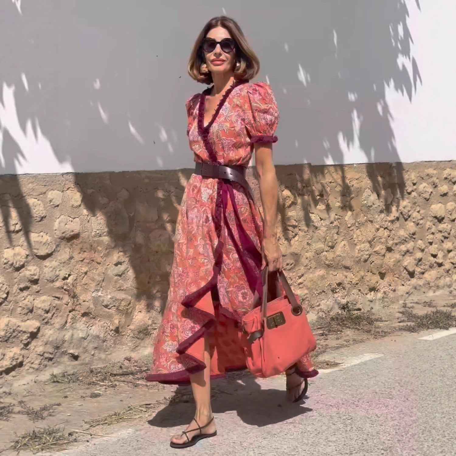 Bohemian Elegant Vacation Long Dress