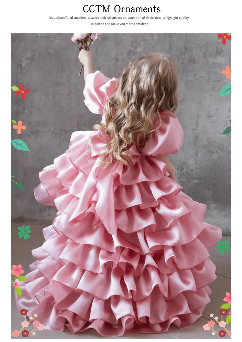 Children’s fluffy skirt sweet camisole princess skirt