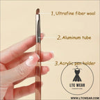9pcs uv gel nail brush liner diy painting pen manicure acrylic drawing brush for nail art design nails tip display