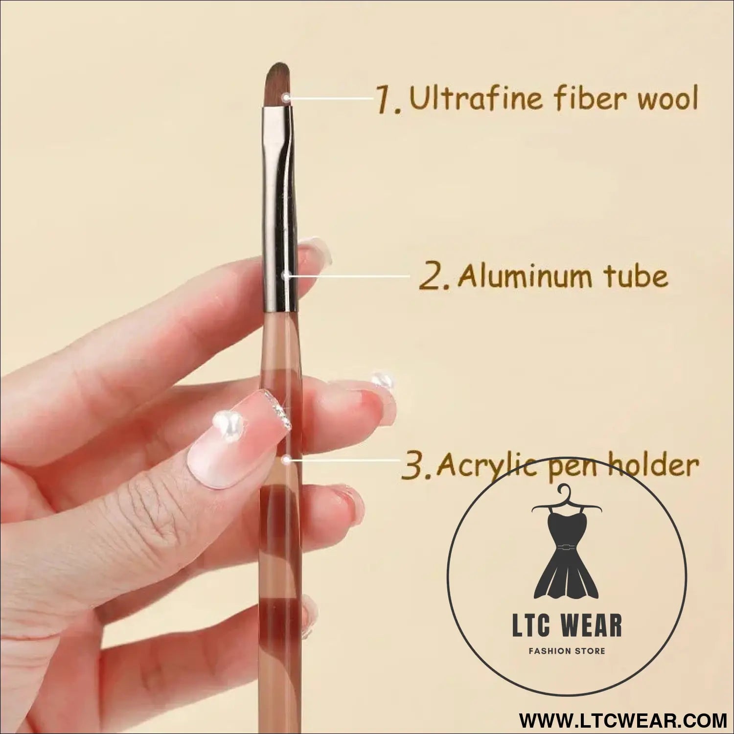 9pcs uv gel nail brush liner diy painting pen manicure acrylic drawing brush for nail art design nails tip display