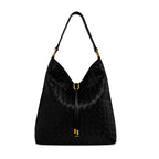 Suede Tote Bag for Women, Large Capacity Commute Crossbody Bucket Bag