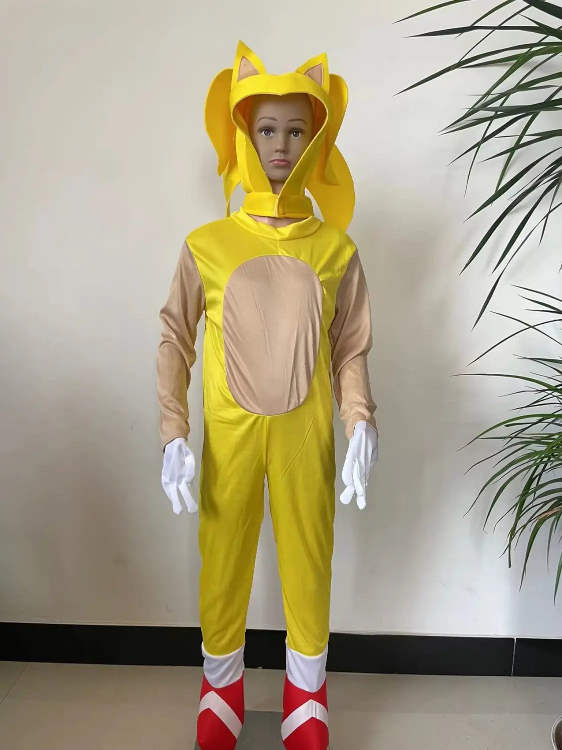 Halloween costume hedgehog blue sonic costume super sonic the hedgehog performance outfit