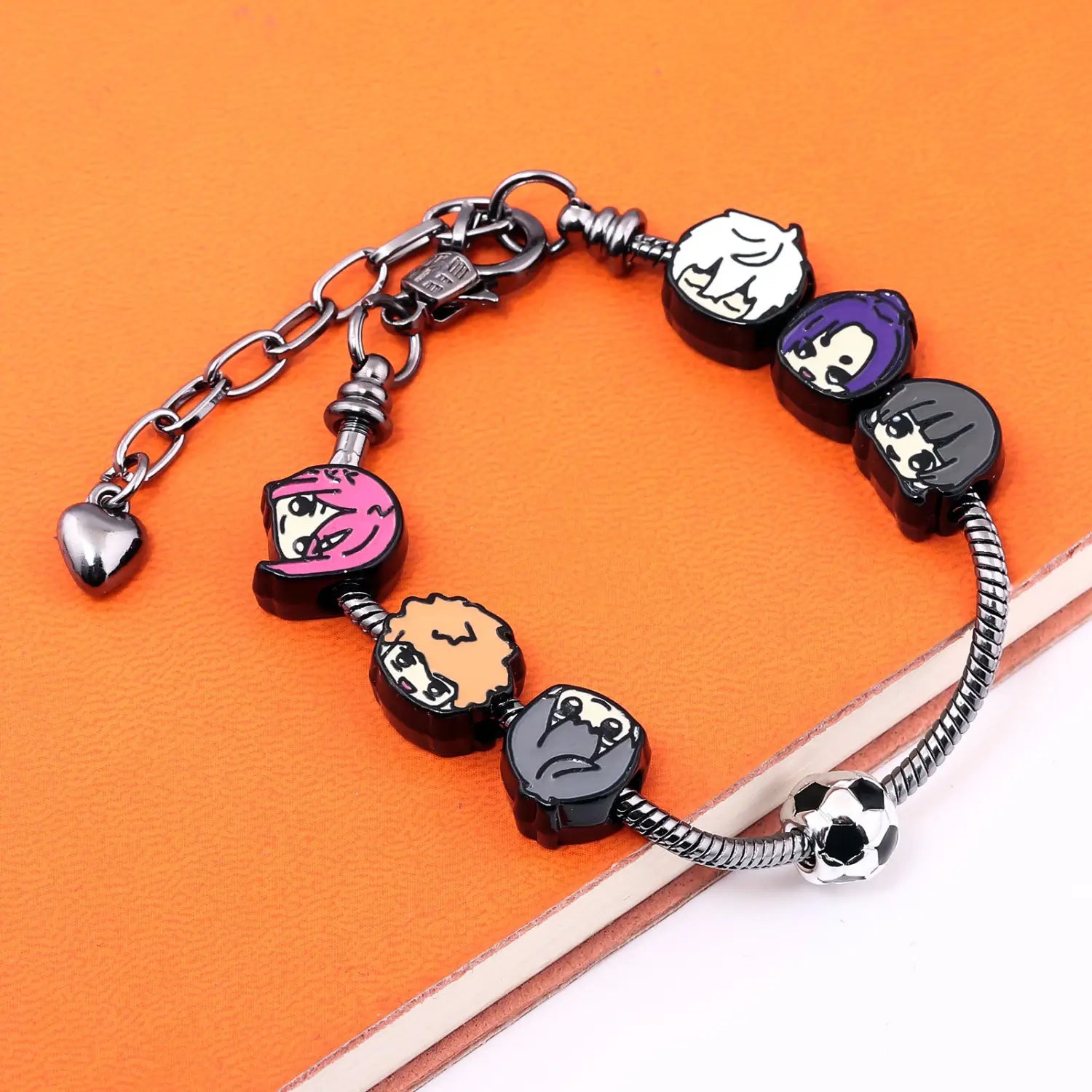 Blue prison diy bracelet national god renjaku senkiri hyoma kirishima ryosuke kiyoshi cartoon metal diy bracelet