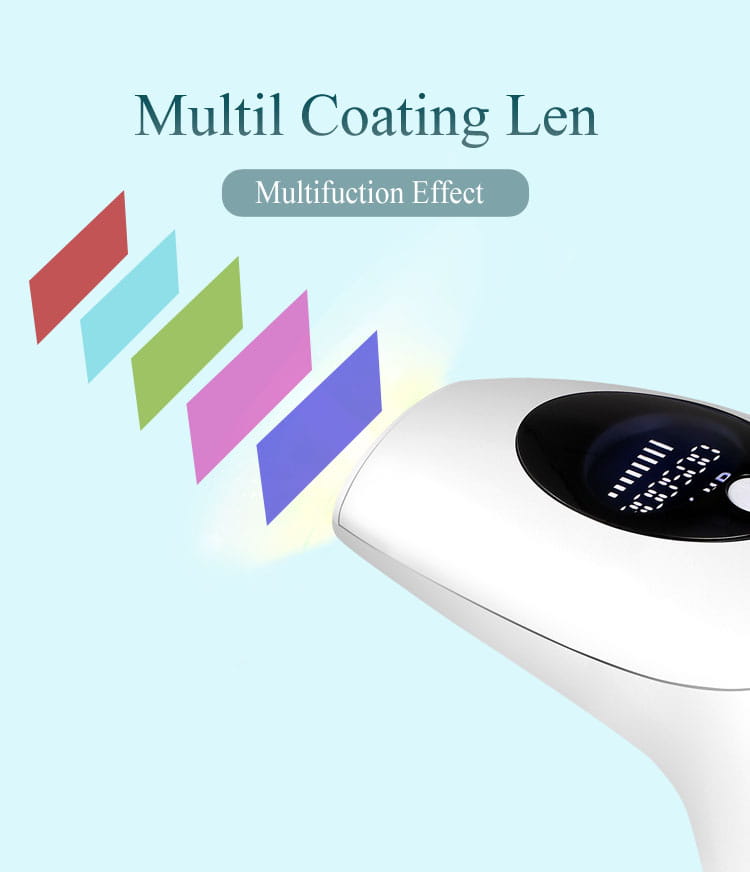 Laser hair removal instrument lip axillary private pubic hair shaver photon permanent household ice point hair removal