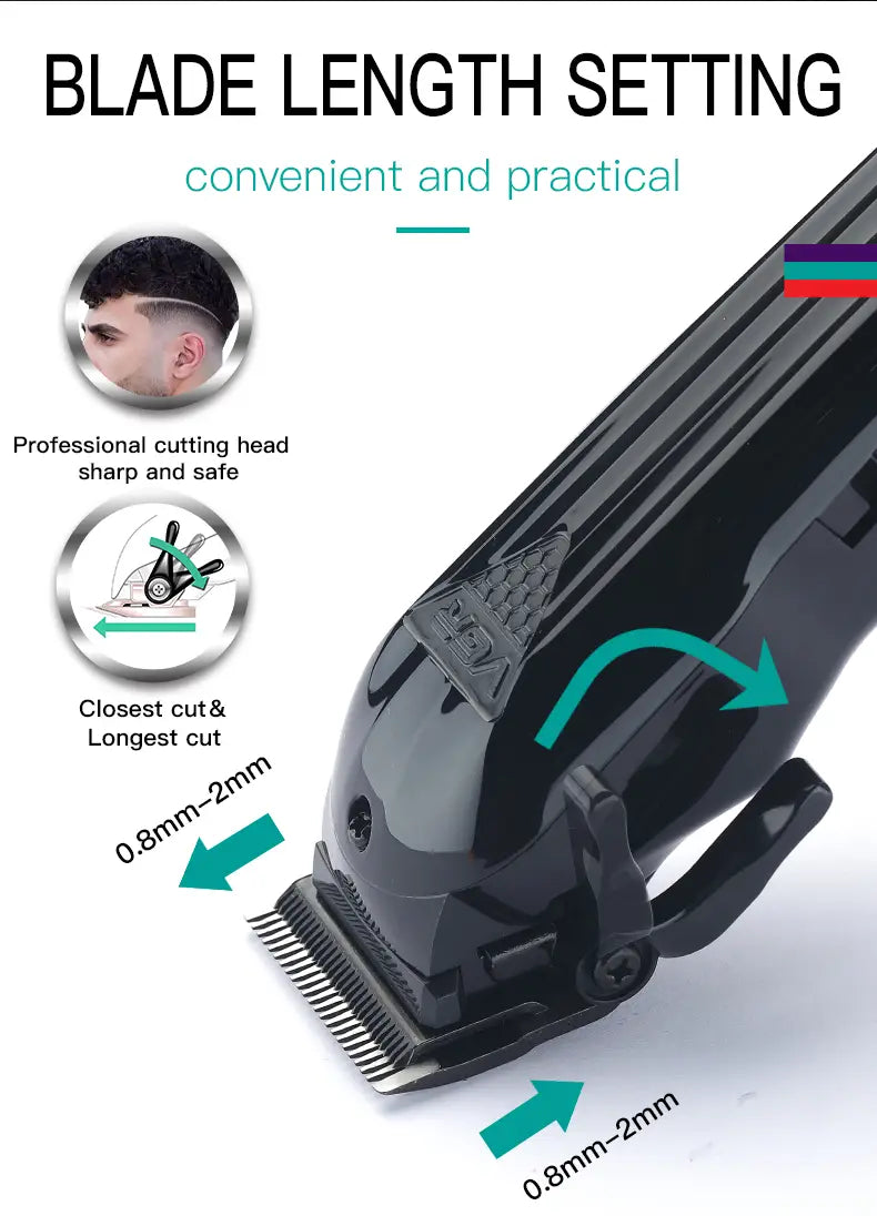 Ultimate Electric Hair Clipper: Recharge & Style with Ease