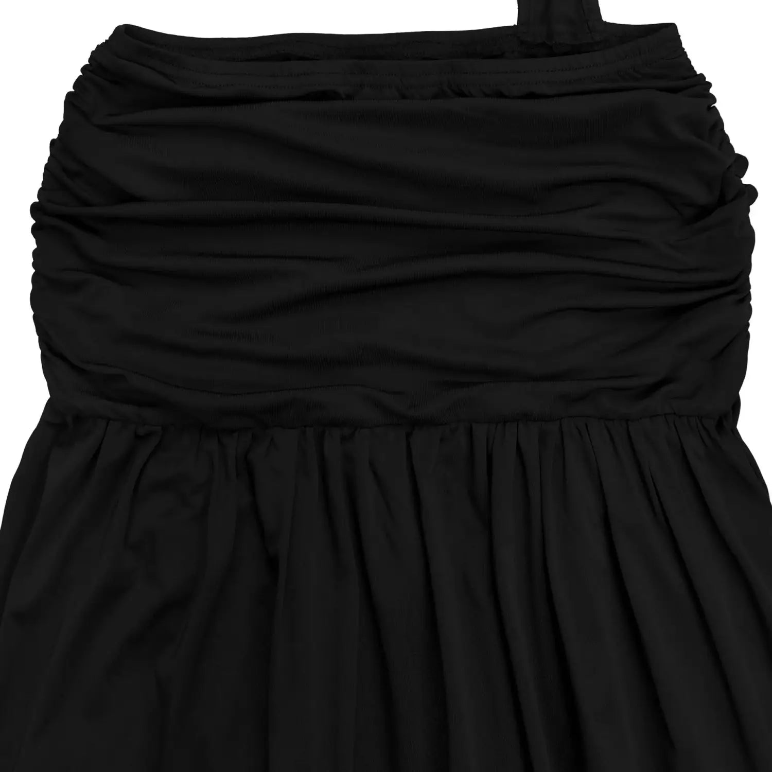 Fashion women’s sexy solid color sleeveless crop open fork dress