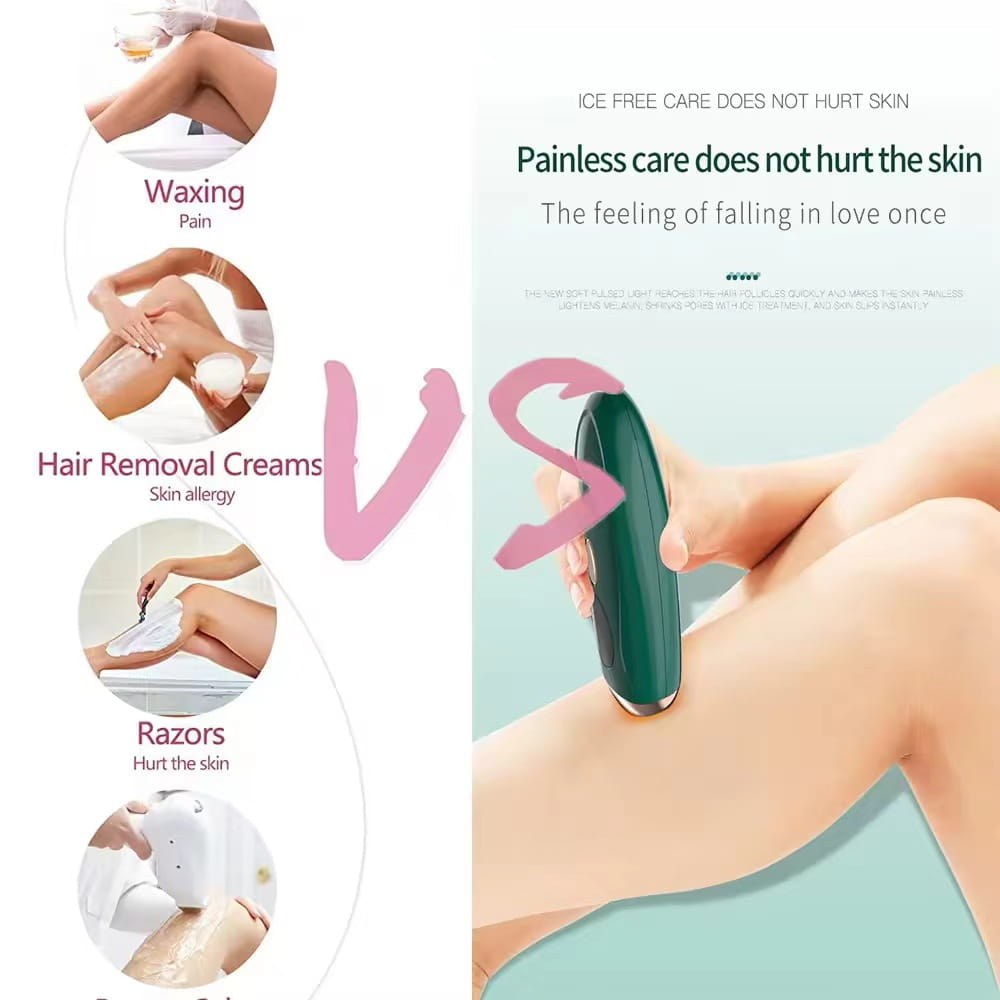 Effortless Hair Removal: Light Device for Face & Body