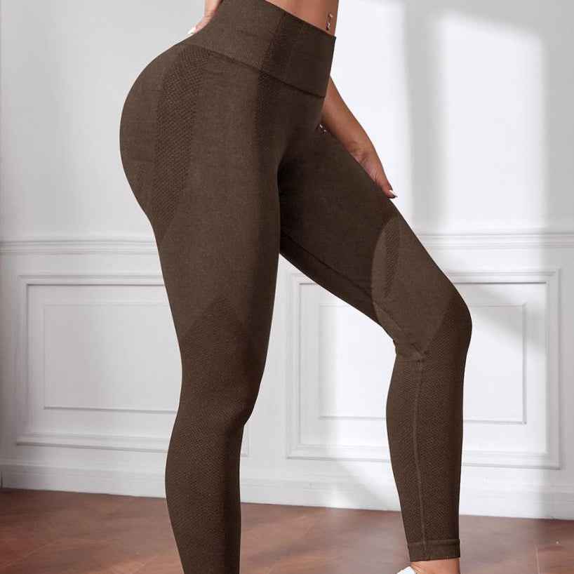 European and American Peach Hip Lifting High Waist Slimming Fitness Running Sports Yoga Pants for Women