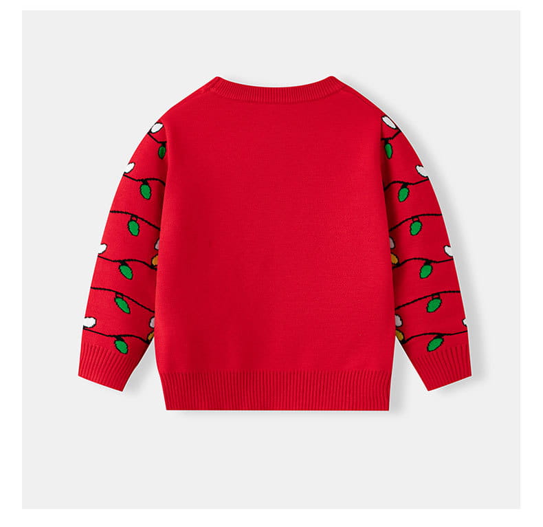 Cartoon elderly pullover baby base knitted sweater