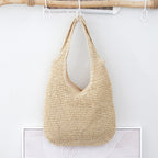 Handheld Bag Everyday Commute Versatile Woven Bag Vacation Shoulder Bag