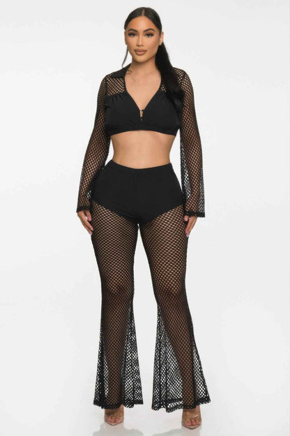 Party Shimmer Cover-up Set