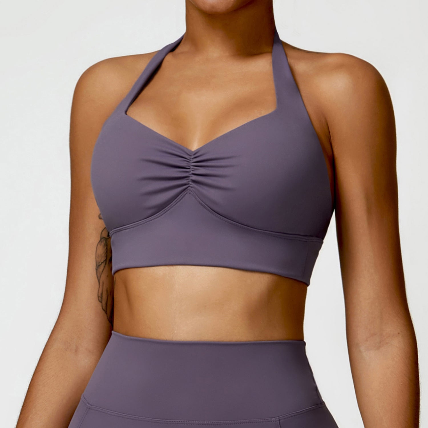Quick drying beautiful back yoga clothes bra tight fitness vest running shockproof sports underwear