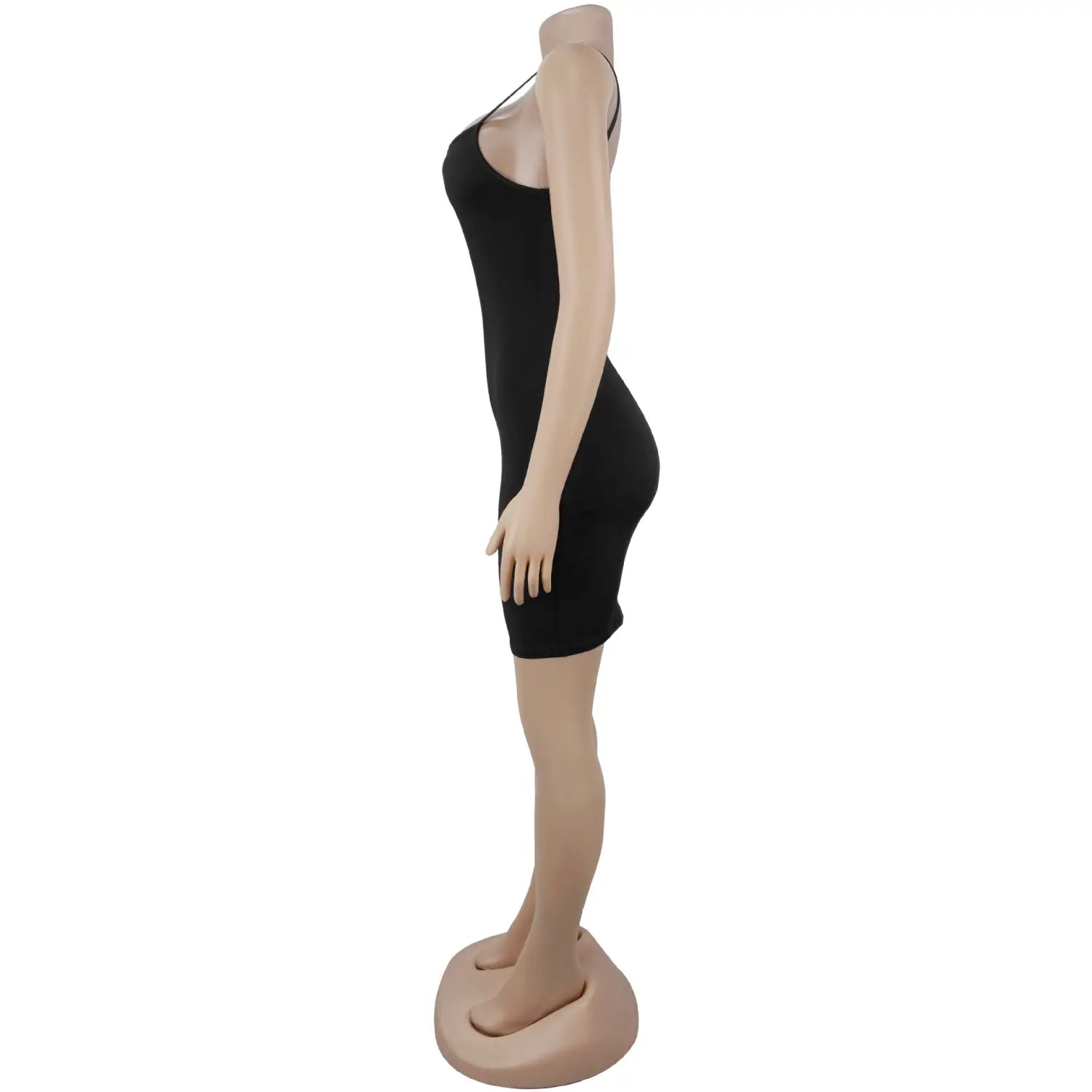 Women’s sexy mesh rhinestone bodycon mini dress