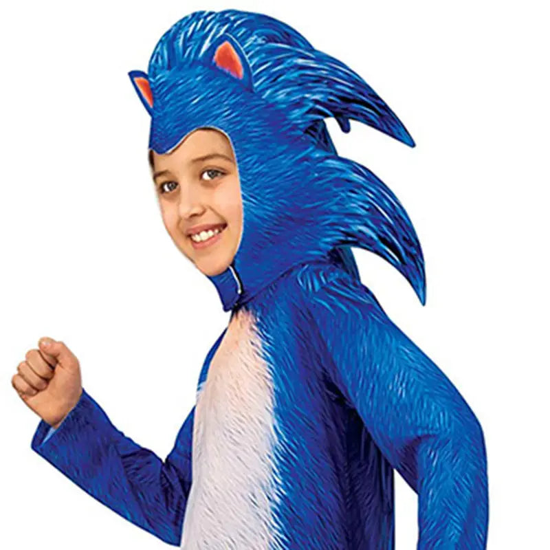Halloween carnival cosplay costume sonic the hedgehog super sonic character costume performance outfit