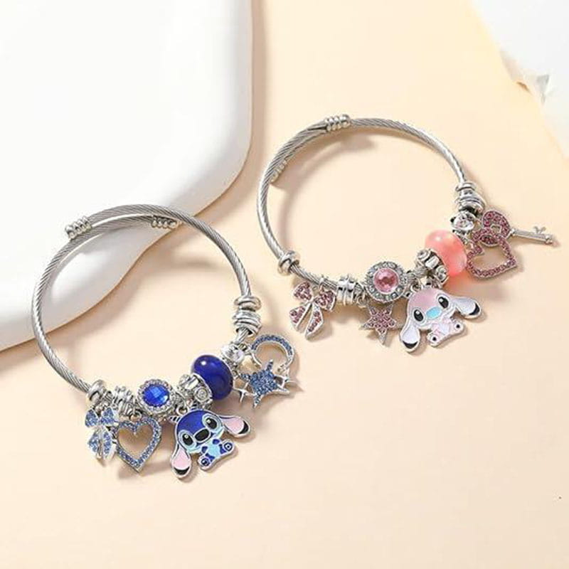 Stitch cartoon character bracelet wholesale