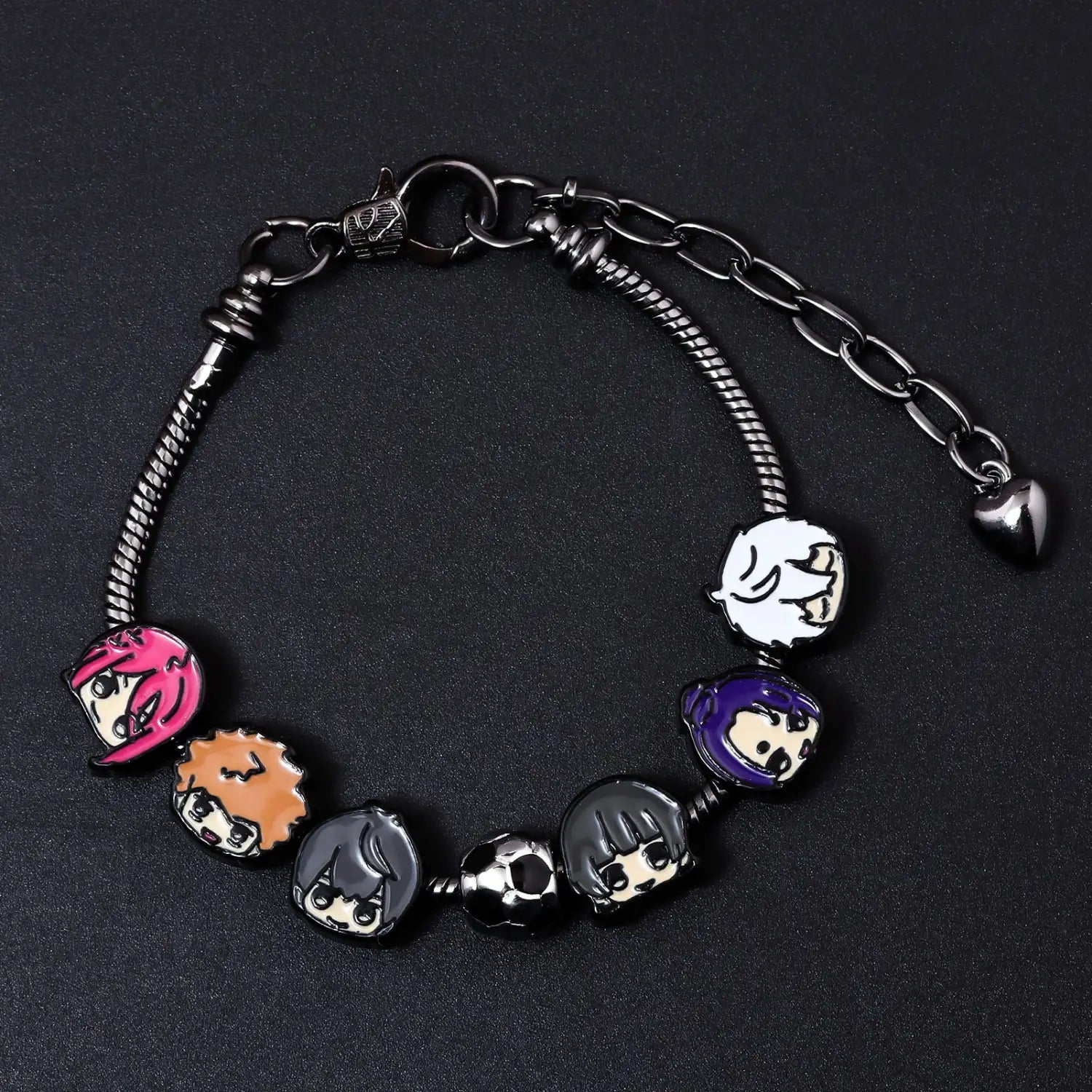 Blue prison diy bracelet national god renjaku senkiri hyoma kirishima ryosuke kiyoshi cartoon metal diy bracelet