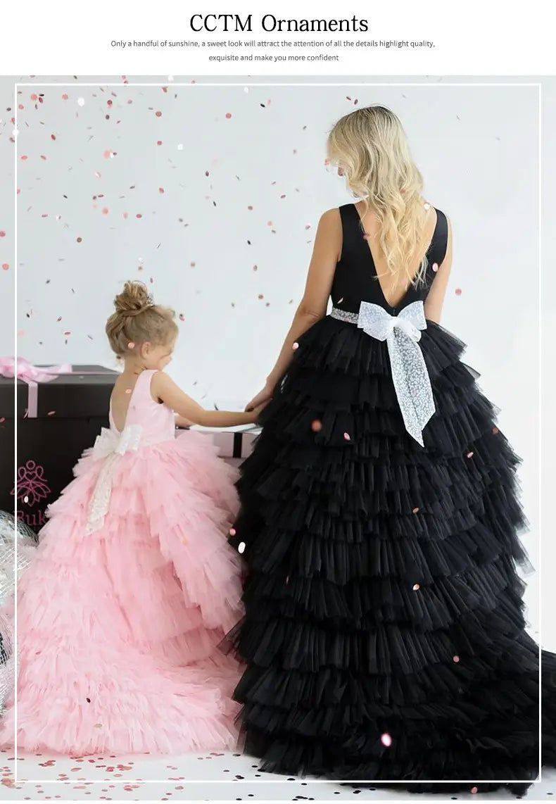 Children’s fluffy skirt sweet camisole princess skirt