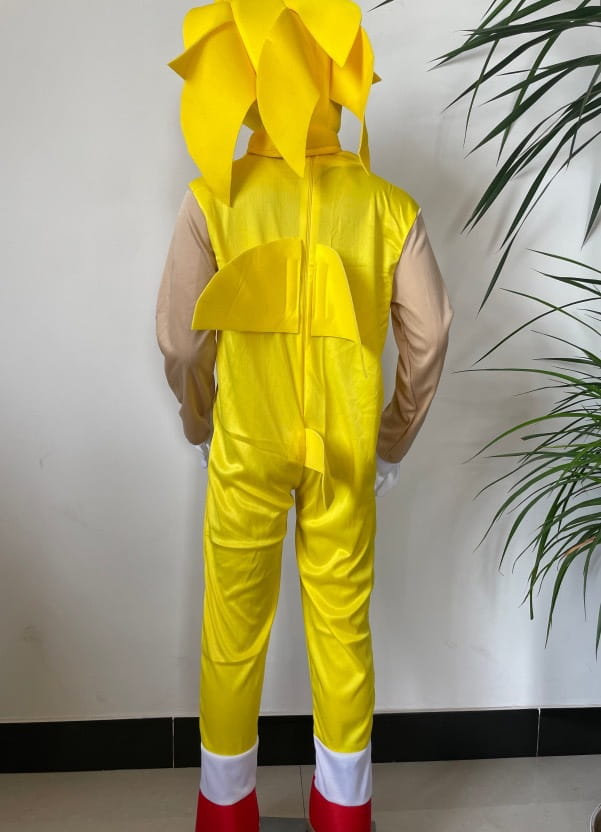 Halloween costume hedgehog blue sonic costume super sonic the hedgehog performance outfit