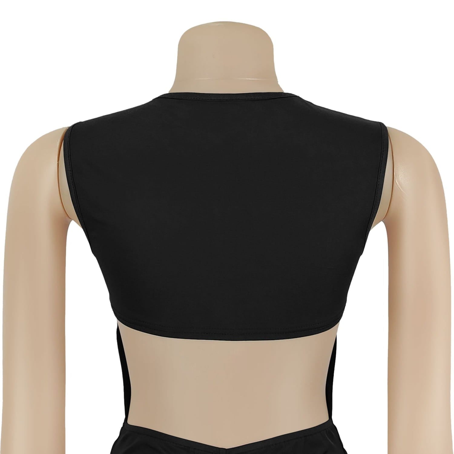 Fashion women’s elegant solid color slim backless dress