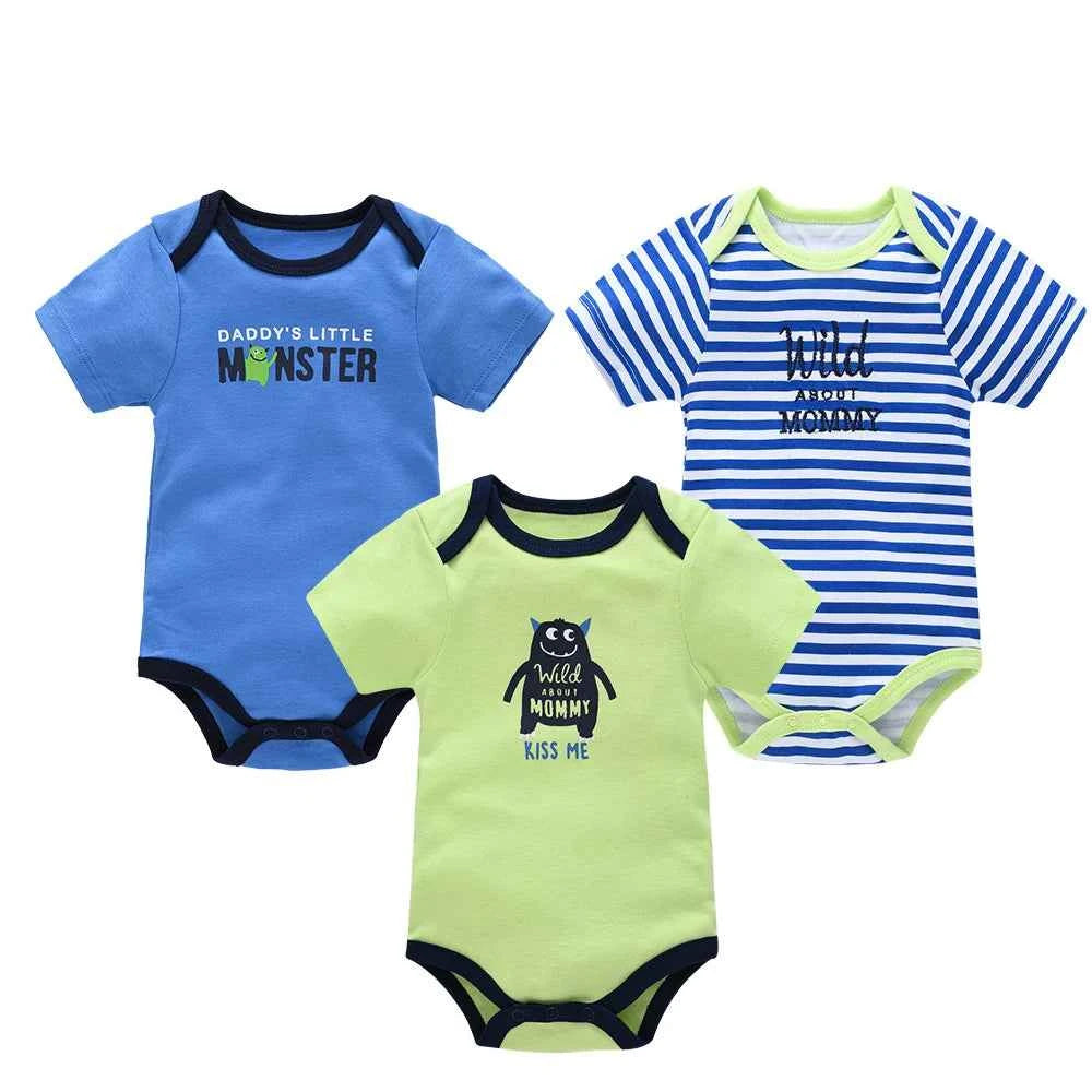 Comfy Cotton Baby Boy Outfit - Perfect for Summer Fun