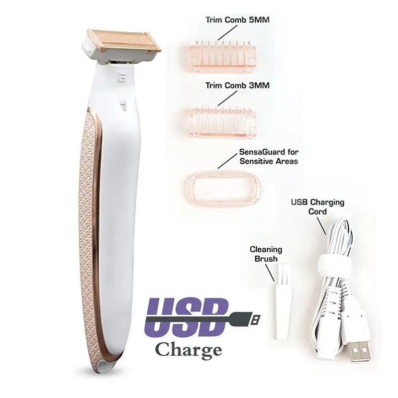 Flawless Electric Lady Shaver: Painless & Portable